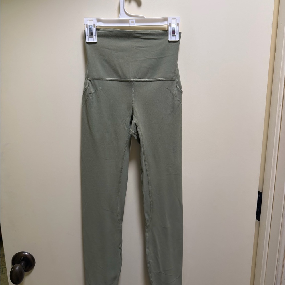 lululemon athletica light green Leggings